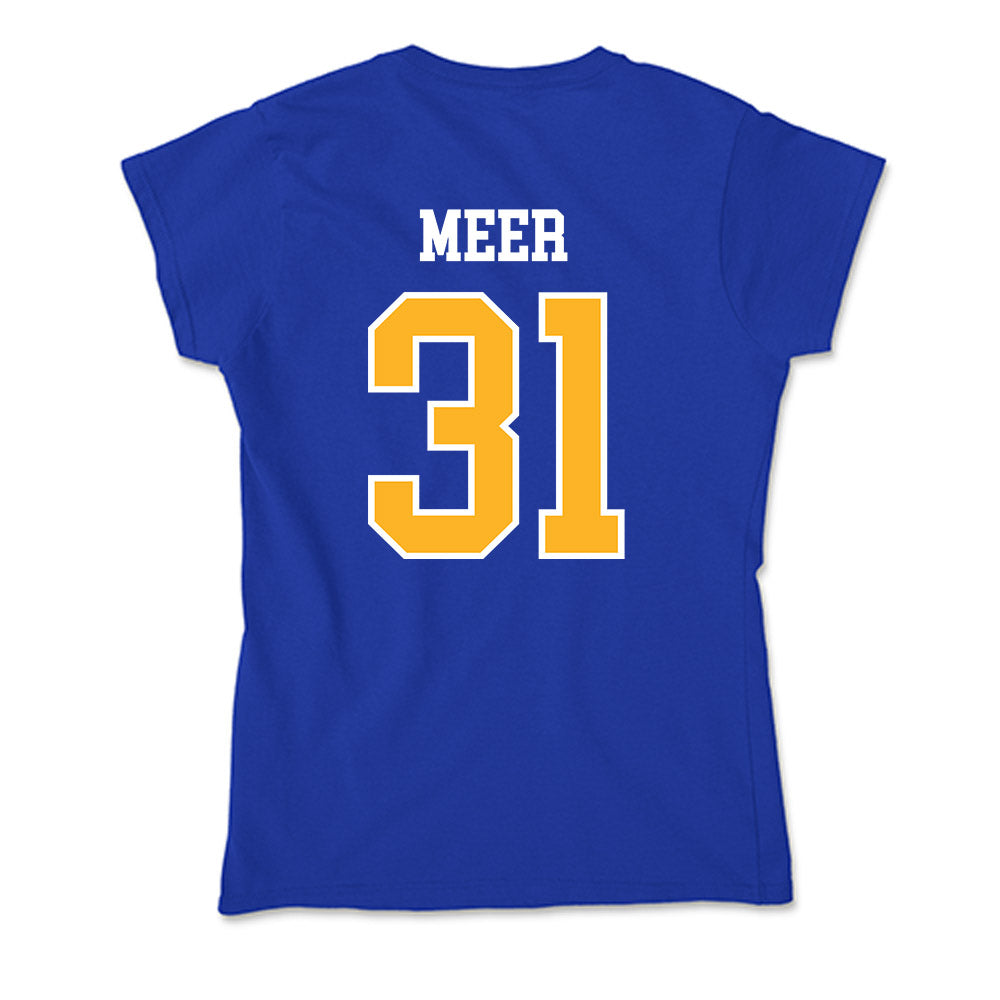 Pittsburgh - NCAA Softball : Sofia Meer - Soft Style Women’s T-Shirt-1