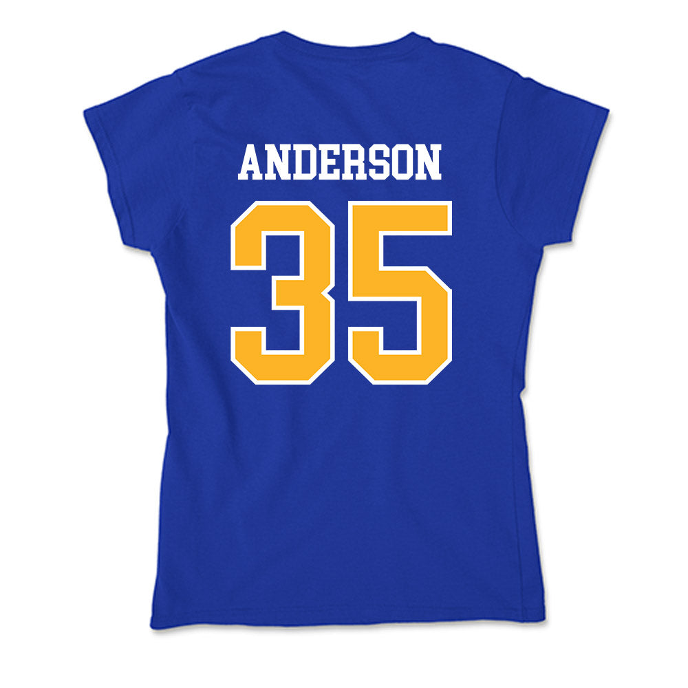 Pittsburgh - NCAA Football : JuJu Anderson - Soft Style Women’s T-Shirt-1