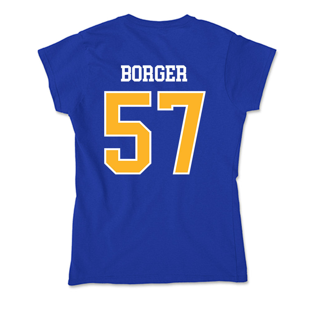 Pittsburgh - NCAA Women's Lacrosse : Catie Borger - Soft Style Women’s T-Shirt-1