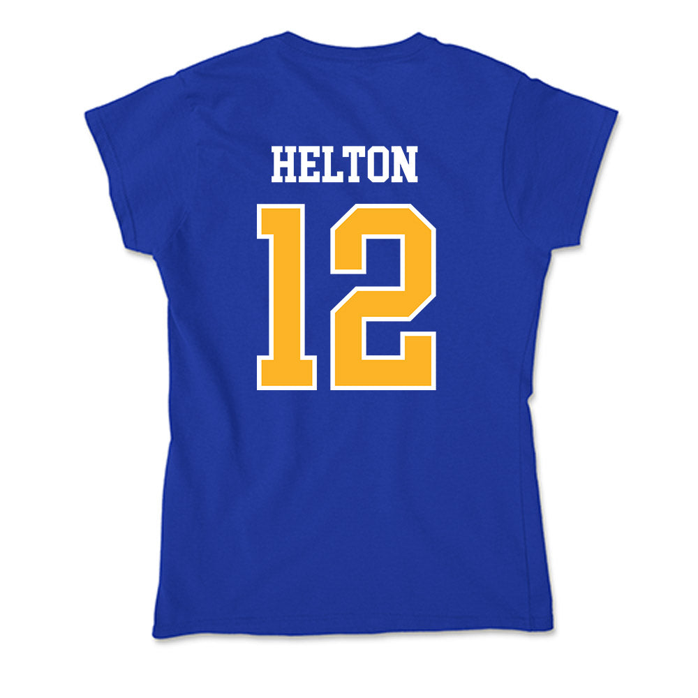 Pittsburgh - NCAA Softball : Gracie Helton - Soft Style Women’s T-Shirt-1