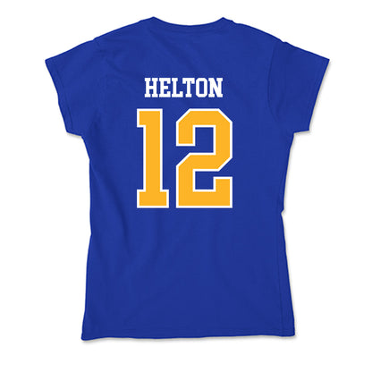 Pittsburgh - NCAA Softball : Gracie Helton - Soft Style Women’s T-Shirt-1