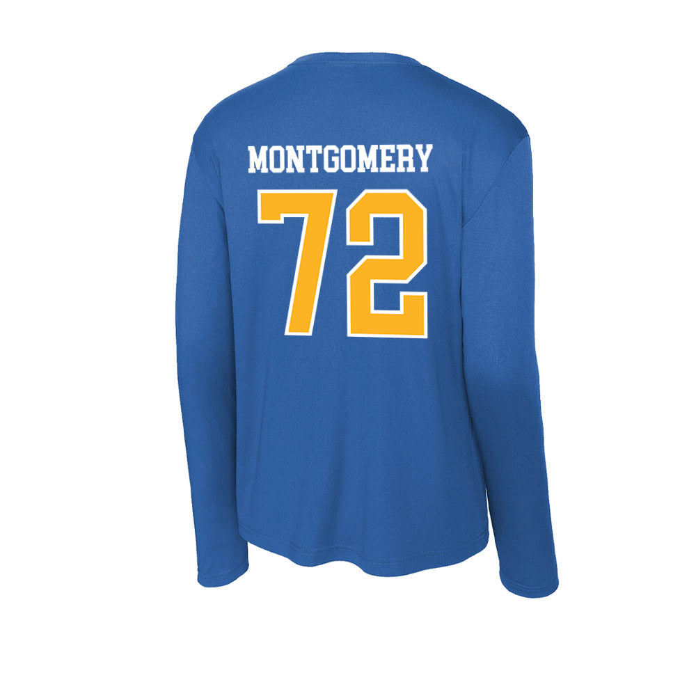 Pittsburgh - NCAA Football : Isaiah Montgomery - Activewear Long Sleeve T-Shirt-1