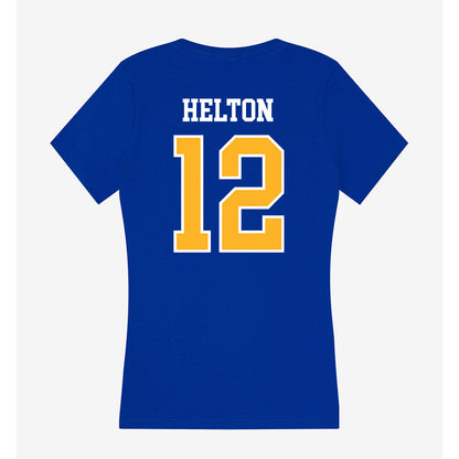 Pittsburgh - NCAA Softball : Gracie Helton - Women's V-Neck T-Shirt-1