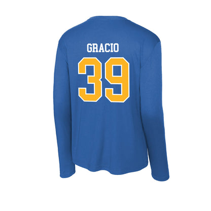 Pittsburgh - NCAA Football : Maverick Gracio - Activewear Long Sleeve T-Shirt-1