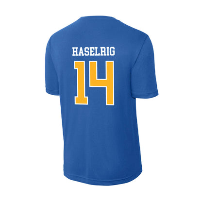 Pittsburgh - NCAA Football : Benny Haselrig - Activewear T-Shirt-1