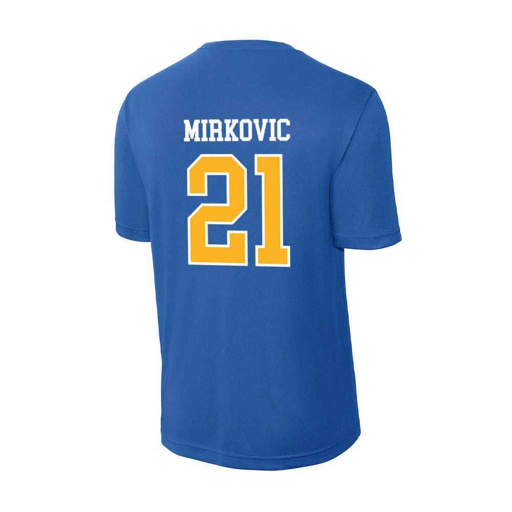 Pittsburgh - NCAA Men's Soccer : Filip Mirkovic - Activewear T-Shirt-1