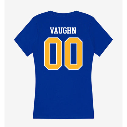 Pittsburgh - NCAA Softball : Tieley Vaughn - Women's V-Neck T-Shirt-1