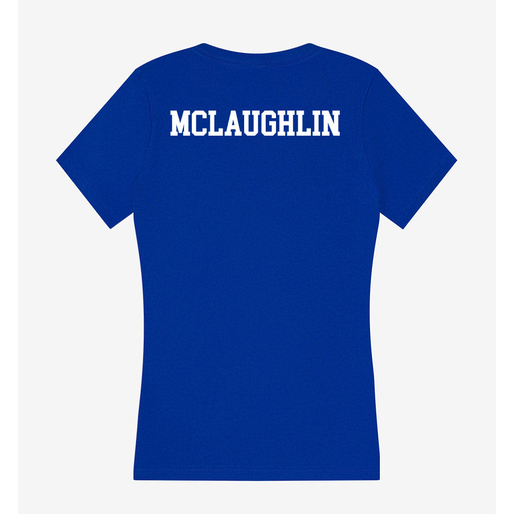 Pittsburgh - NCAA Women's Track & Field : Cella McLaughlin - Women's V-Neck T-Shirt-1