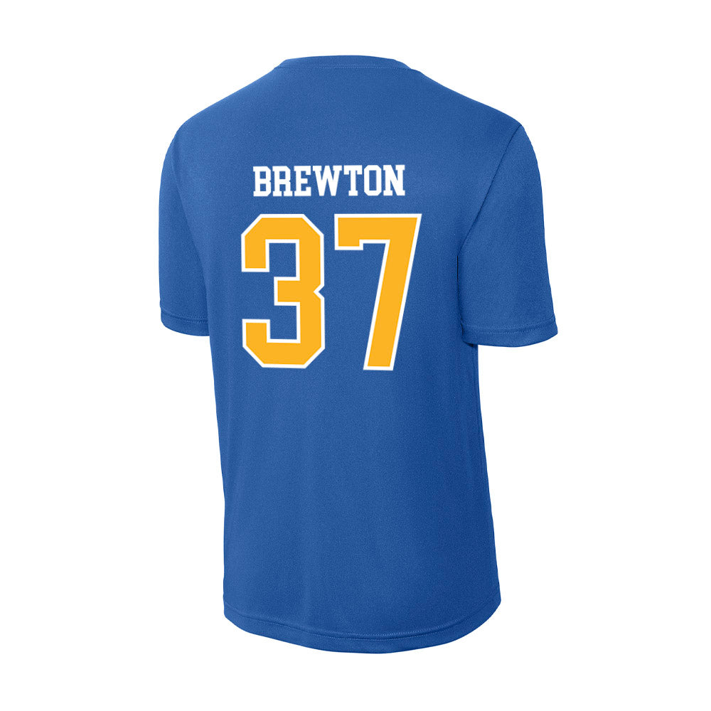 Pittsburgh - NCAA Football : Davin Brewton - Activewear T-Shirt-1