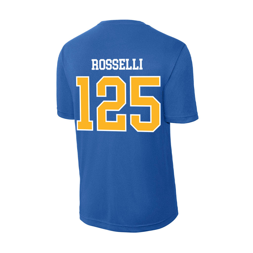 Pittsburgh - NCAA Wrestling : Jaxson Rosselli - Activewear T-Shirt-1