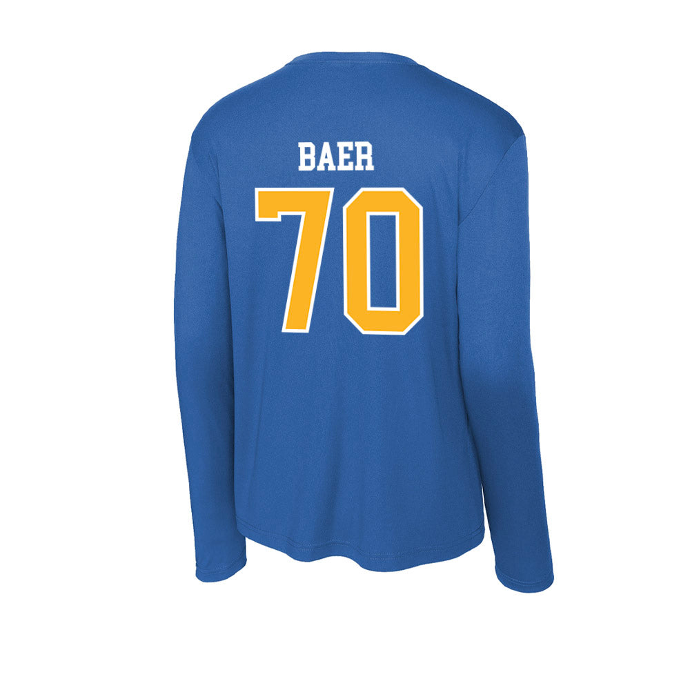Pittsburgh - NCAA Football : Ryan Baer - Activewear Long Sleeve T-Shirt-1