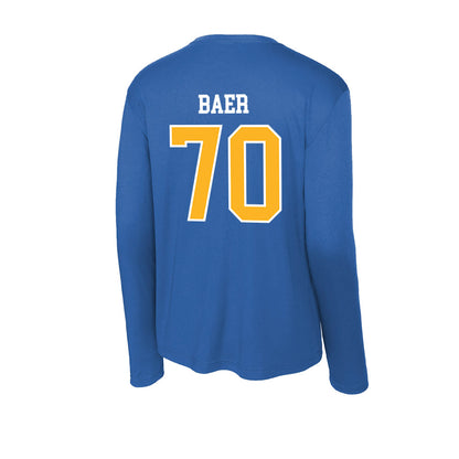 Pittsburgh - NCAA Football : Ryan Baer - Activewear Long Sleeve T-Shirt-1