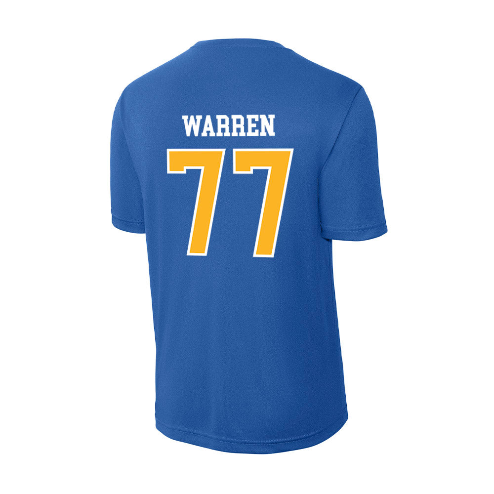 Pittsburgh - NCAA Football : Carter Warren - Activewear T-Shirt-1