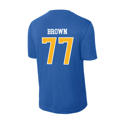 Pittsburgh - NCAA Football : Jackson Brown - Activewear T-Shirt-1