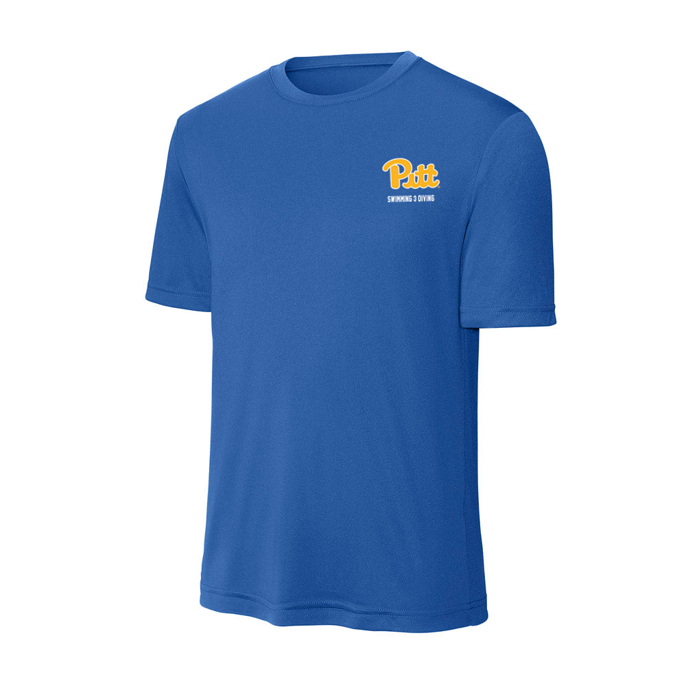 Pittsburgh - NCAA Men's Swimming & Diving : Jensen Nelson - Activewear T-Shirt-0