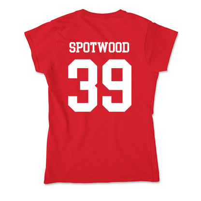 Utah - NCAA Football : Bryan Spotwood - Soft Style Women’s T-Shirt-1