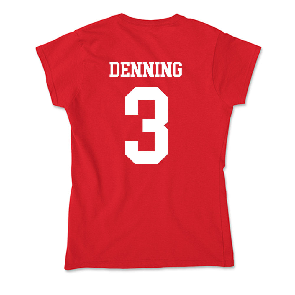 Utah - NCAA Softball : Haley Denning - Soft Style Women’s T-Shirt-1