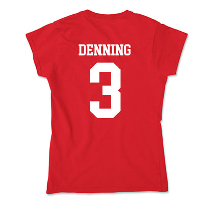 Utah - NCAA Softball : Haley Denning - Soft Style Women’s T-Shirt-1