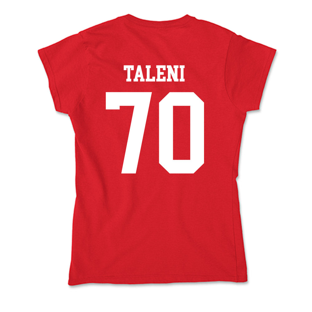 Utah - NCAA Football : Alma-Spencer Taleni - Soft Style Women’s T-Shirt-1