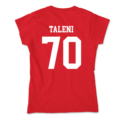 Utah - NCAA Football : Alma-Spencer Taleni - Soft Style Women’s T-Shirt-1