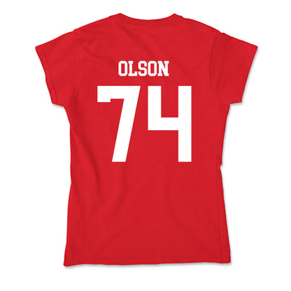 Utah - NCAA Football : Keith Olson - Soft Style Women’s T-Shirt-1
