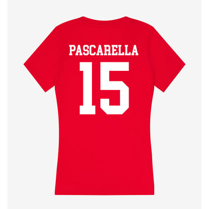 Utah - NCAA Men's Lacrosse : Marco Pascarella - Women's V-Neck T-Shirt-1
