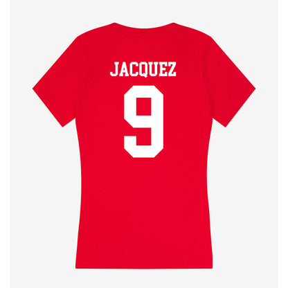 Utah - NCAA Softball : Sophie Jacquez - Women's V-Neck T-Shirt-1