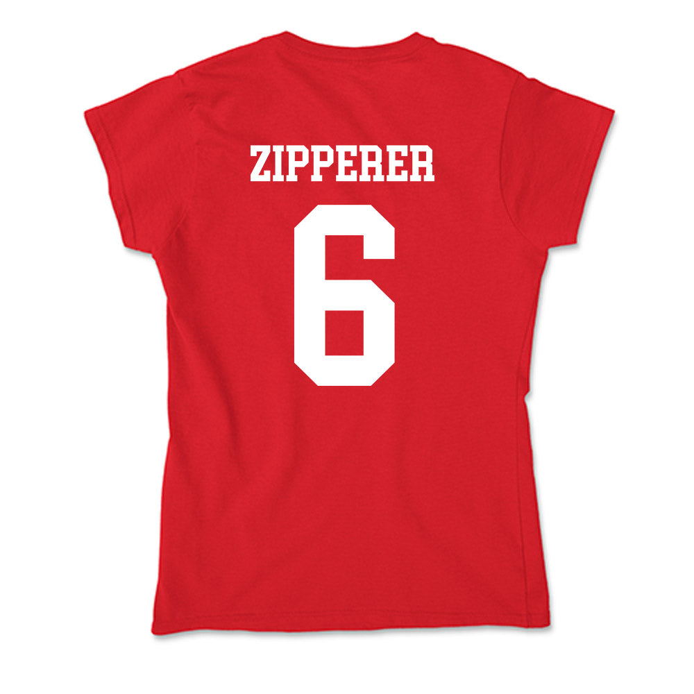Utah - NCAA Football : Daidren Zipperer - Soft Style Women’s T-Shirt-1