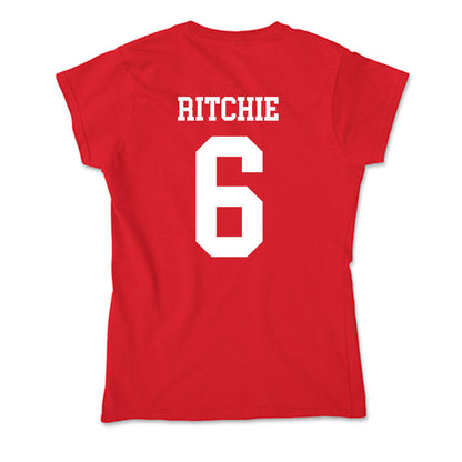 Utah - NCAA Football : Nate Ritchie - Soft Style Women’s T-Shirt-1