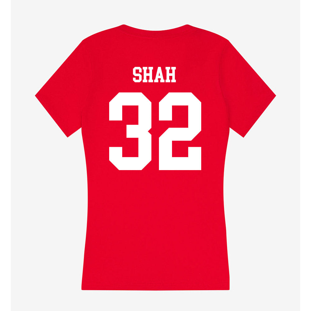 Utah - NCAA Football : Omar Shah - Women's V-Neck T-Shirt-1