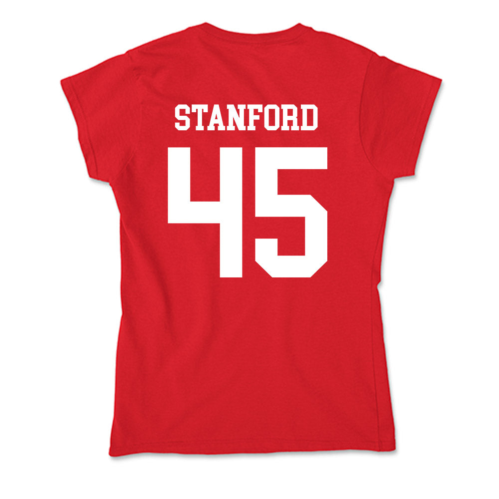 Utah - NCAA Baseball : Michael Alan Stanford - Soft Style Women’s T-Shirt-1