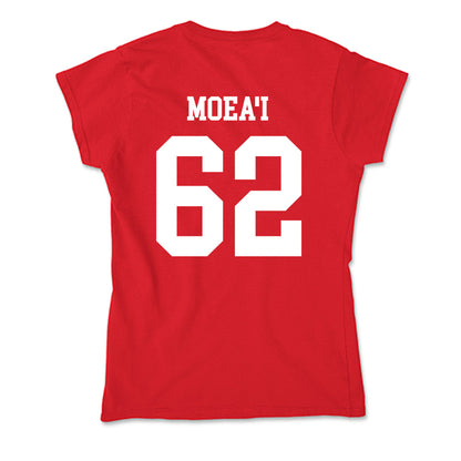 Utah - NCAA Football : Solatoa Moea'i - Soft Style Women’s T-Shirt-1