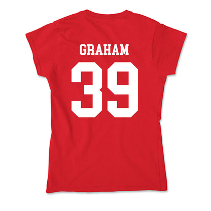Utah - NCAA Baseball : Seth Graham - Soft Style Women’s T-Shirt-1