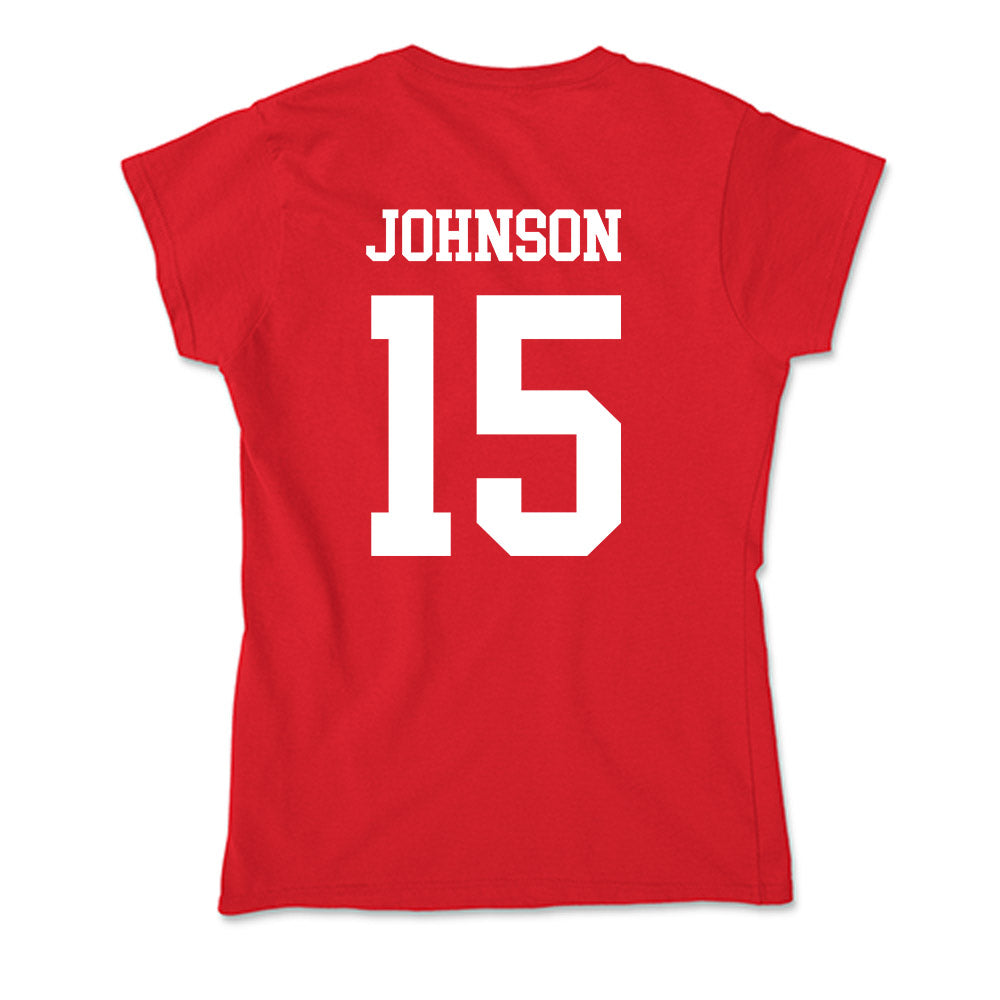 Utah - NCAA Beach Volleyball : Rylee Johnson - Soft Style Women’s T-Shirt-1