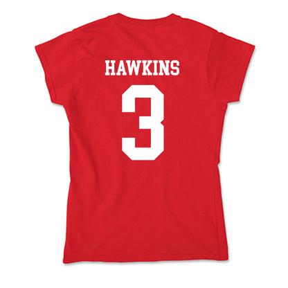 Utah - NCAA Baseball : Zakye Hawkins - Soft Style Women’s T-Shirt-1