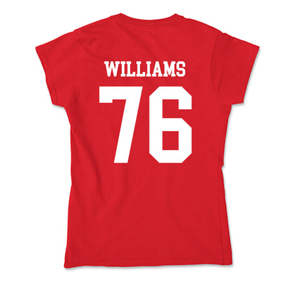 Utah - NCAA Football : Zereoue Williams - Soft Style Women’s T-Shirt-1