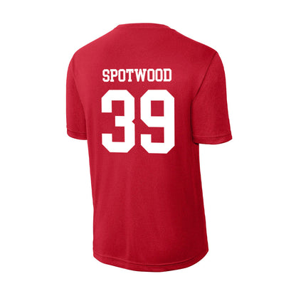 Utah - NCAA Football : Bryan Spotwood - Activewear T-Shirt-1