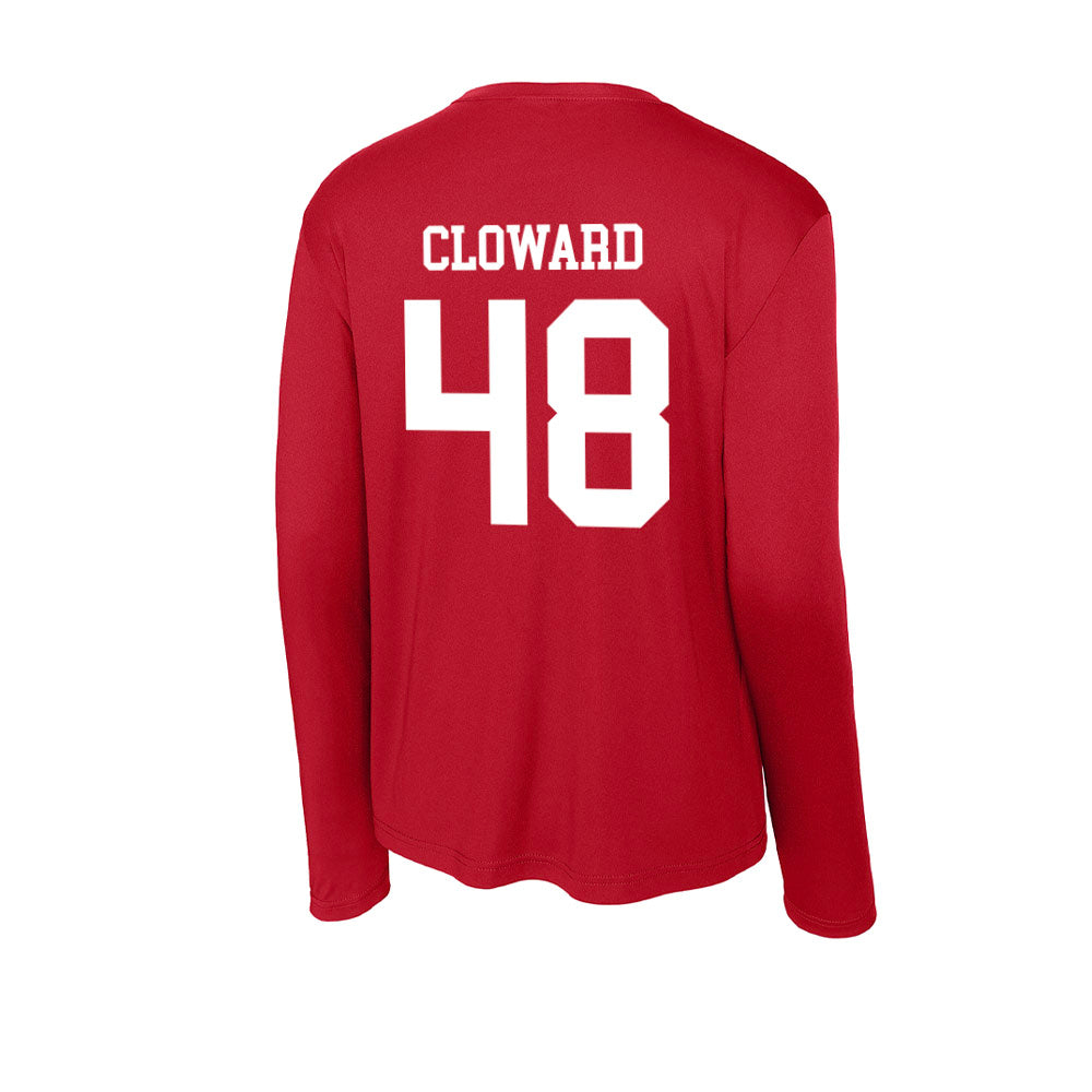 Utah - NCAA Football : Alex Cloward - Activewear Long Sleeve T-Shirt-1