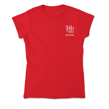 Utah - NCAA Beach Volleyball : Keira Sheehan - Soft Style Women’s T-Shirt-0