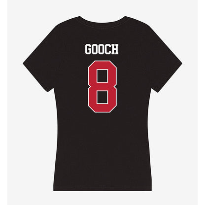 Georgia - NCAA Women's Volleyball : Ceci Gooch - Women's V-Neck T-Shirt-1