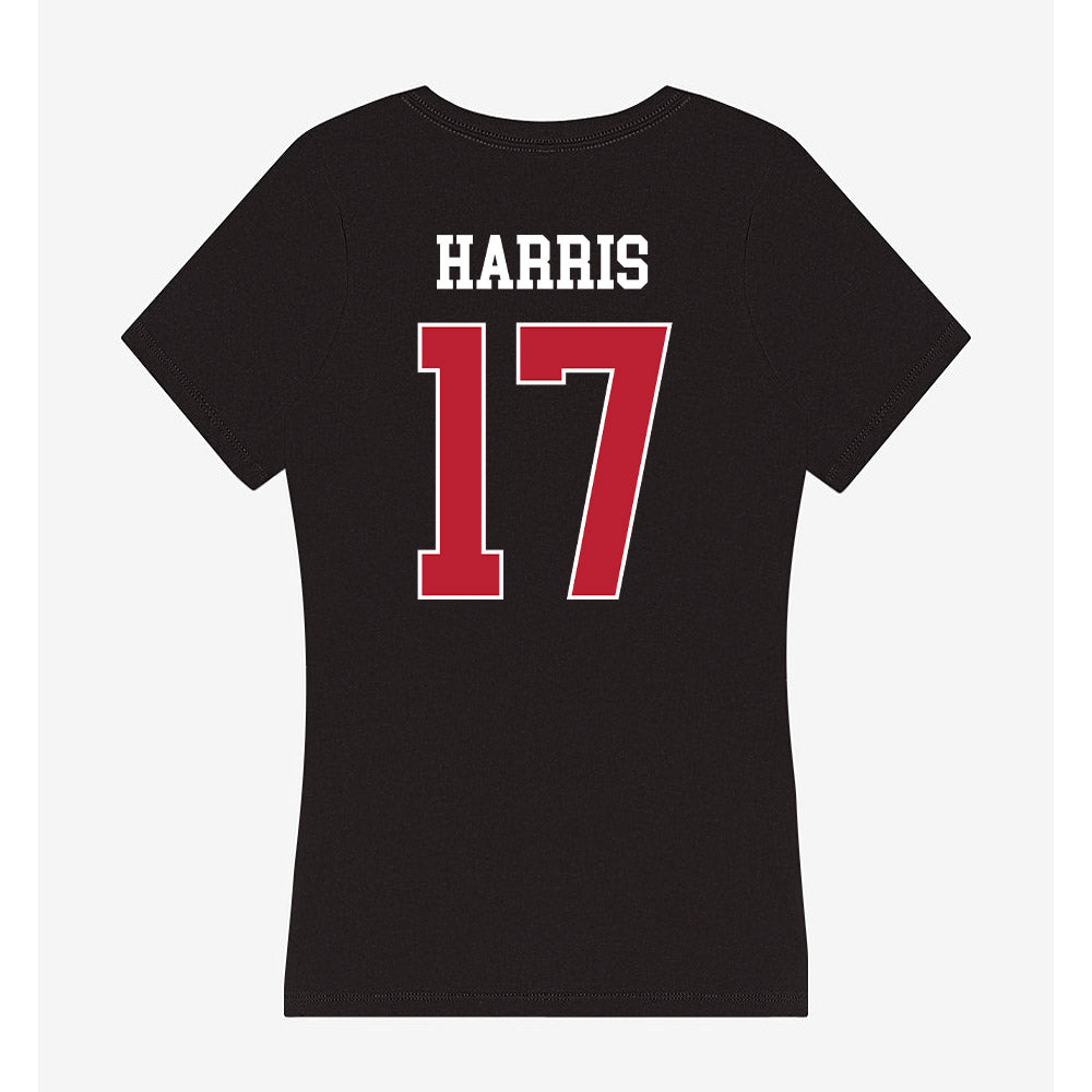 Georgia - NCAA Women's Soccer : Brooklyn Harris - Women's V-Neck T-Shirt-1