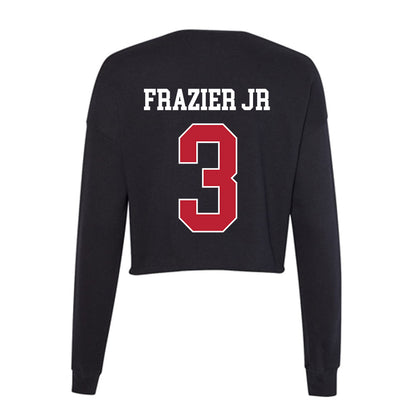 Georgia - NCAA Football : Nate Frazier Jr - Women's Cropped Crew Fleece-1