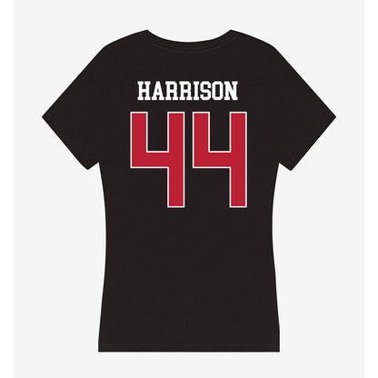 Georgia - NCAA Softball : Presley Harrison - Women's V-Neck T-Shirt-1