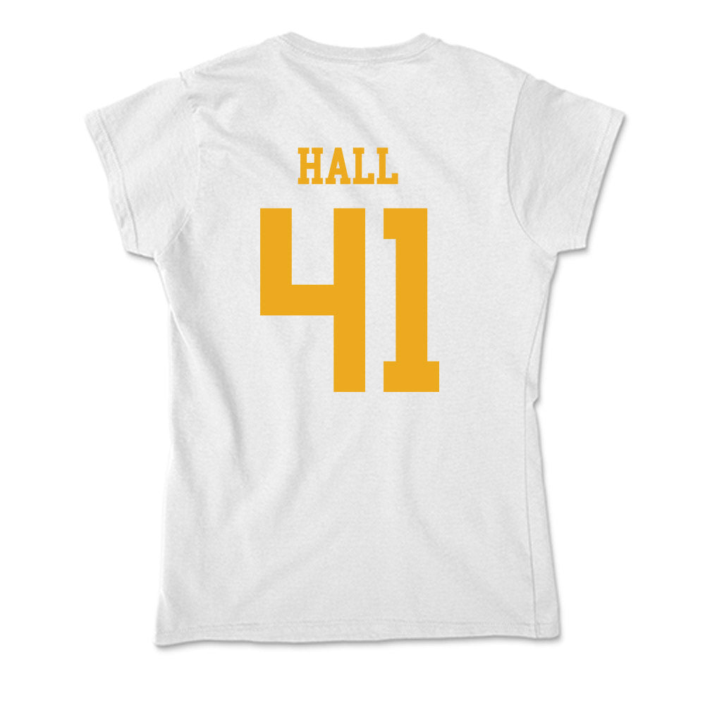 West Virginia - NCAA Baseball : Tyrus Hall - Soft Style Women’s T-Shirt-1