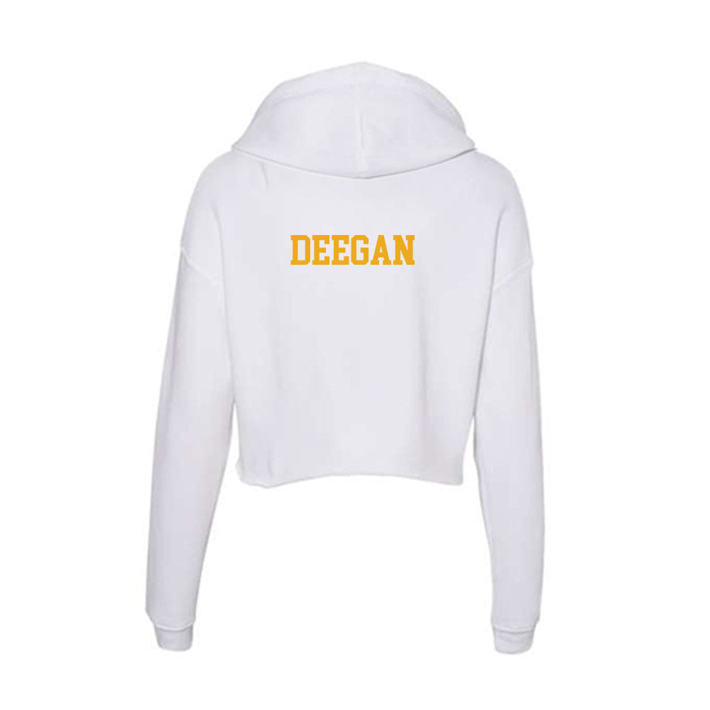 West Virginia - NCAA Women's Rowing : Hope Deegan - Women's Crop Fleece Hoodie-1
