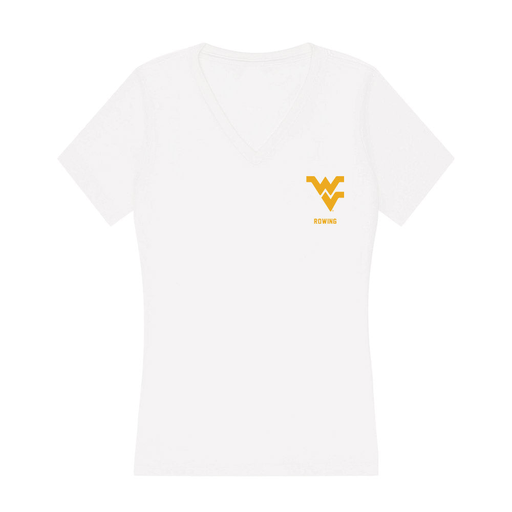 West Virginia - NCAA Women's Rowing : Lauren Keyser - Women's V-Neck T-Shirt-0