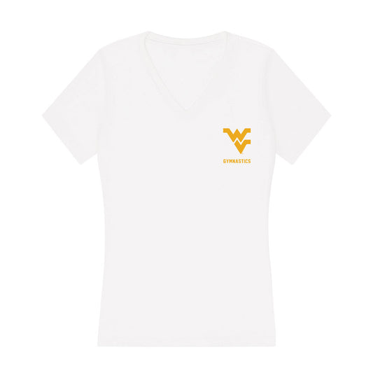 West Virginia - NCAA Women's Gymnastics : Brooke Irwin - Women's V-Neck T-Shirt-0