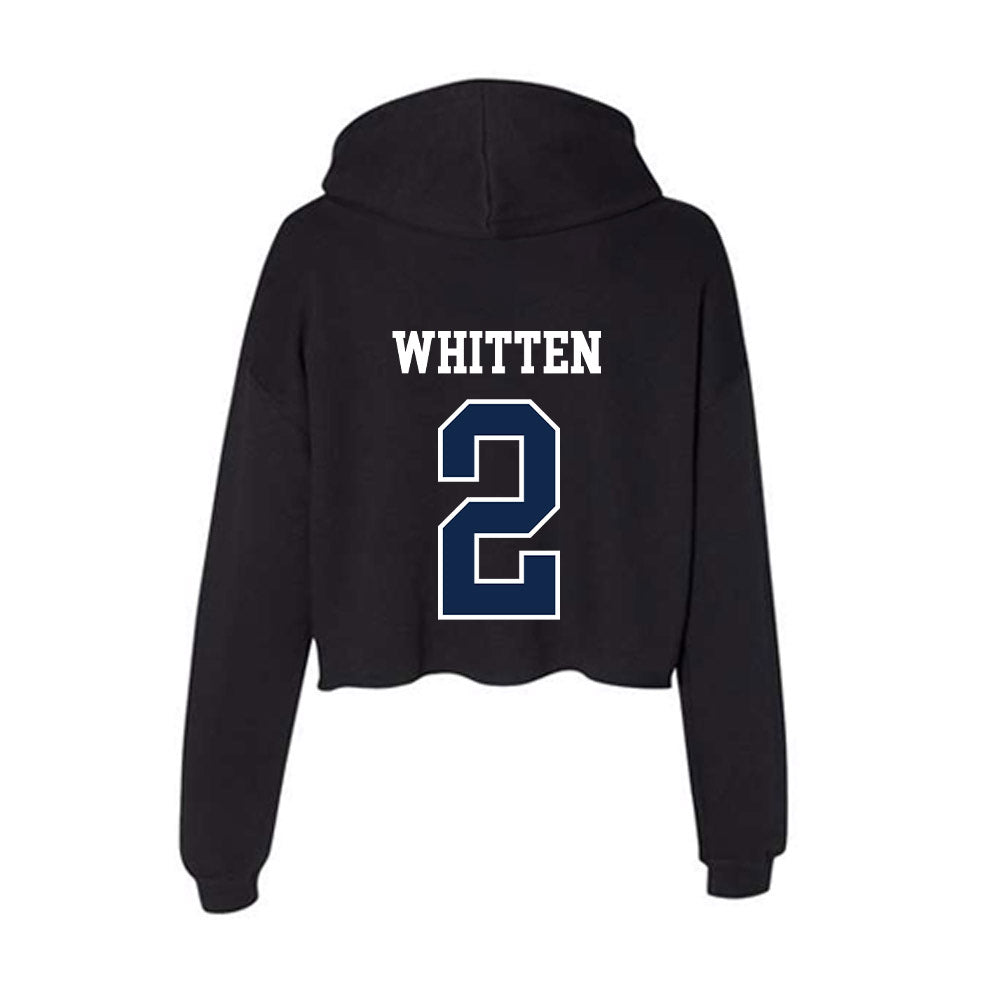 Ole Miss - NCAA Softball : Lilly Whitten - Women's Crop Fleece Hoodie-1
