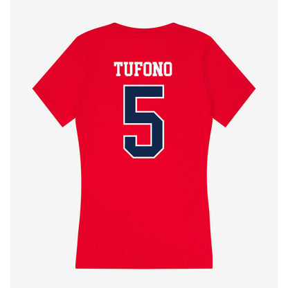 Ole Miss - NCAA Women's Volleyball : Mokihana Tufono - Women's V-Neck T-Shirt-1