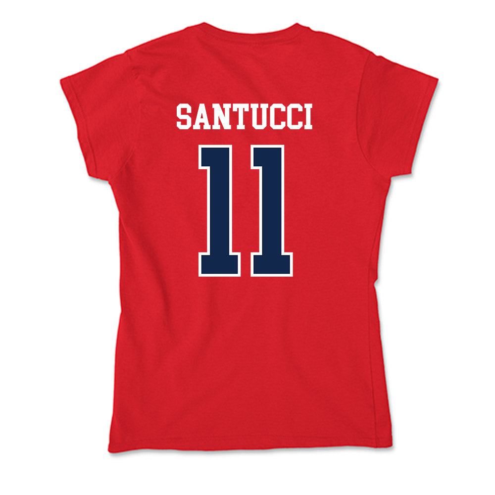 Ole Miss - NCAA Women's Soccer : Sara Santucci - Soft Style Women’s T-Shirt-1